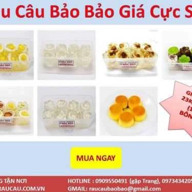 Tổng hợp- Tiệm Bánh Bảo Bảo - Cơ Sở Sản Xuất Rau Câu Bánh Flan