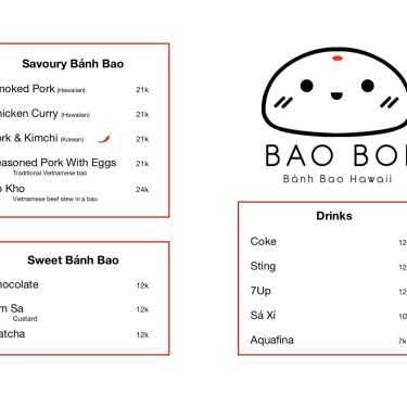 Thực đơn- Ăn vặt Bao Boi - Bánh Bao Hawaii