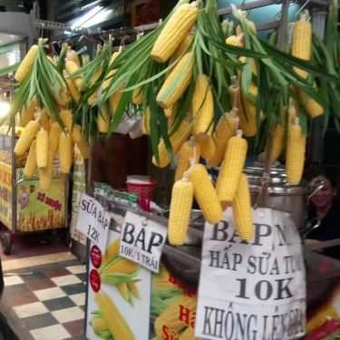 Tổng hợp- Ăn vặt Bắp Mỹ Hấp Sữa Tươi