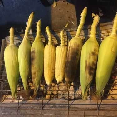 Món ăn- Ăn vặt Bắp Nướng Mỡ Hành Vỉa Hè