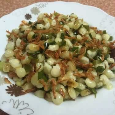 Món ăn- Ăn vặt Bắp Nướng Mỡ Hành Vỉa Hè