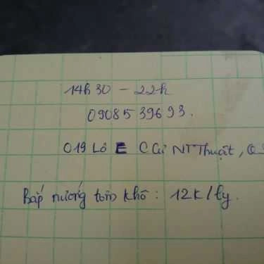 Tổng hợp- Ăn vặt Bắp Nướng & Băp Xào - Chung Cư Nguyễn Thiện Thuật