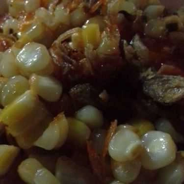 Món ăn- Ăn vặt Bắp Xào Tôm - Cống Quỳnh