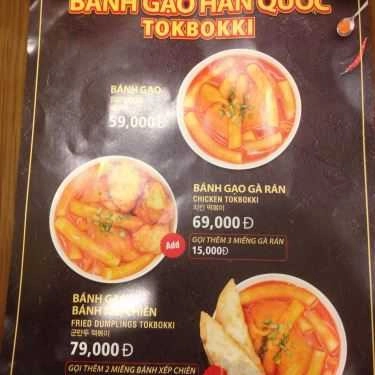 Thực đơn- Ăn vặt Basax - Chicken & Korean Food - E Mart Gò Vấp