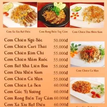 Thực đơn- Quán Ăn Bát Nhã Ba La Mật - Ẩm Thực Chay