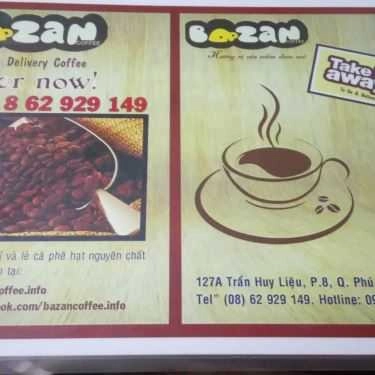 Thực đơn- Bazan Coffee