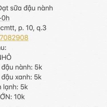 Tổng hợp- Ăn vặt Bé Đạt - Sữa Đậu Nành, Đậu Xanh & Sâm Lạnh