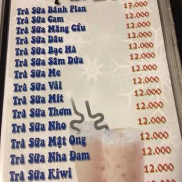 Thực đơn- Ăn vặt Bé Heo - Kem Tươi & Trà Sữa