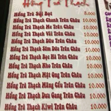 Thực đơn- Ăn vặt Bé Heo - Kem Tươi & Trà Sữa