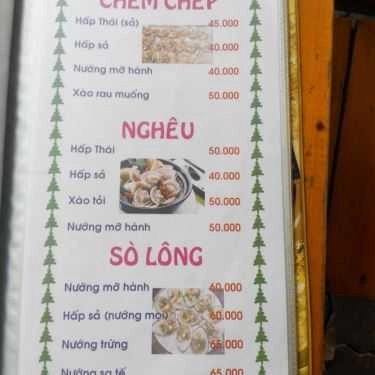Thực đơn- Quán Nhậu Bê Thui & Hải Sản Bình Dân