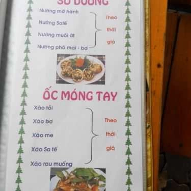 Thực đơn- Quán Nhậu Bê Thui & Hải Sản Bình Dân