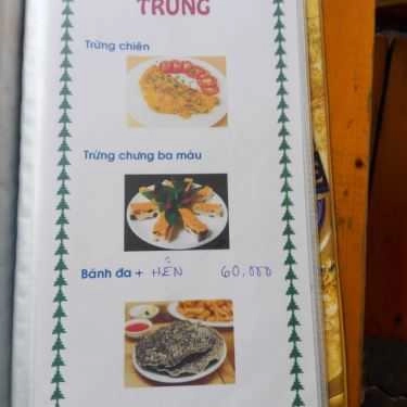 Thực đơn- Quán Nhậu Bê Thui & Hải Sản Bình Dân