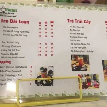 Thực đơn- Bean Plus Coffee & Tea