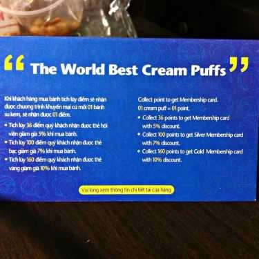 Tổng hợp- Tiệm Bánh Beard Papa’s - Vincom Center