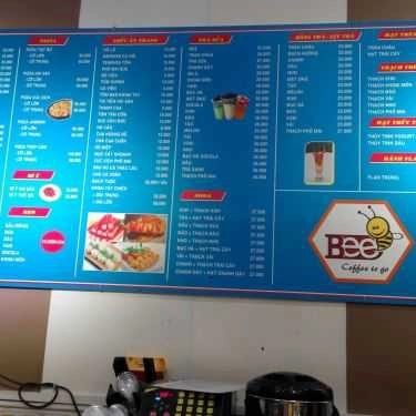 Thực đơn- Bee Coffee - Đường Số 6