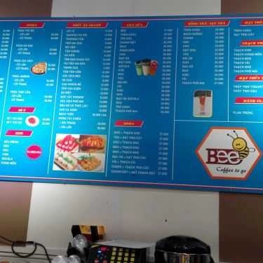 Thực đơn- Bee Coffee - Đường Số 6