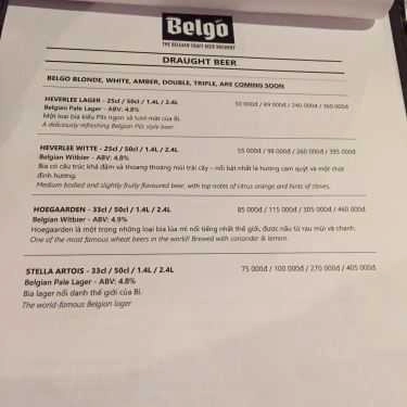 Tổng hợp- Beer Club Belgo - The Belgian Craft Beer Brewery