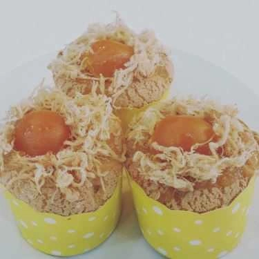 Món ăn- Tiệm Bánh Beo Bakery - Bánh Bông Lan Trứng Muối - Huỳnh Tấn Phát