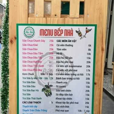 Thực đơn- Ăn vặt Bếp Nhà - Sữa Chua Trái Cây & Sữa Chua Hạt Đác