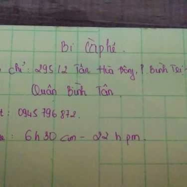 Tổng hợp- Bi Cafe - Tân Hòa Đông