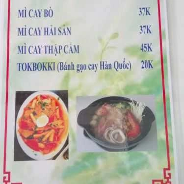 Thực đơn- Bí Đỏ - Ăn Vặt & Trà Sữa