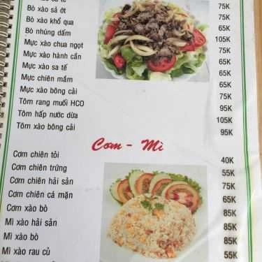 Thực đơn- Quán Nhậu 99 - Hải Sản & Lẩu Gà