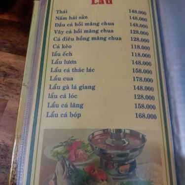 Thực đơn- Quán Nhậu Bia Sệt 165A