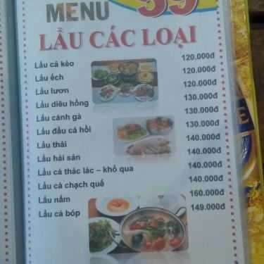 Thực đơn- Quán Nhậu Bia Sệt 59