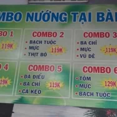 Thực đơn- Quán Nhậu Bia Sệt 59