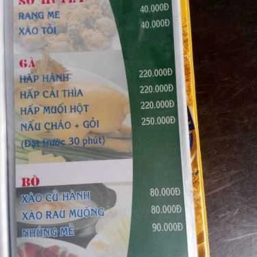 Thực đơn- Quán Nhậu Bia Sệt 730