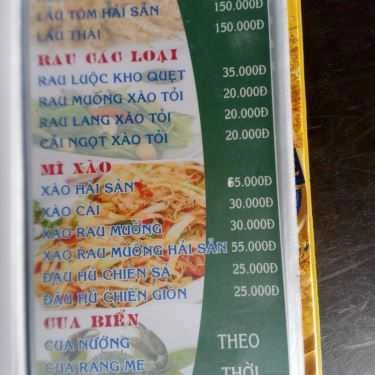 Thực đơn- Quán Nhậu Bia Sệt 730