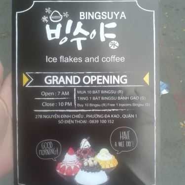Tổng hợp- Cafe Bingsu - Bingsuya
