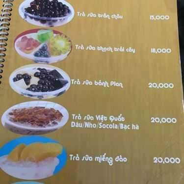 Thực đơn- Cafe Blue Milktea