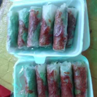 Tổng hợp- Ăn vặt Bò Bía - Chợ Thái Bình