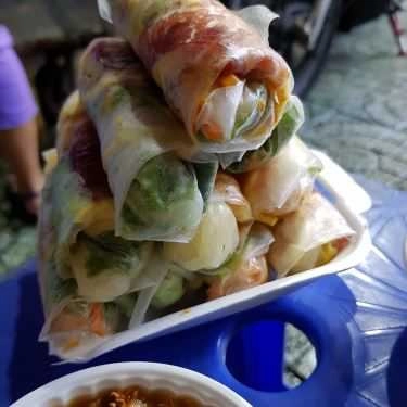 Món ăn- Ăn vặt Bò Bía Trứng - Chợ Tân Định