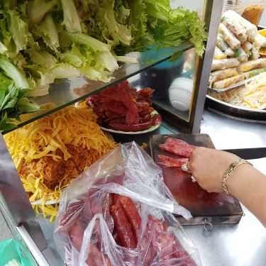 Món ăn- Ăn vặt Bò Bía Trứng - Chợ Tân Định