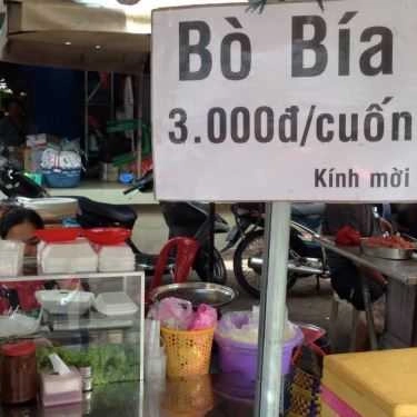 Tổng hợp- Ăn vặt Bò Bía - Chợ Thái Bình