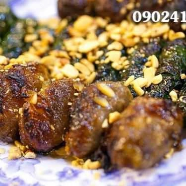 Món ăn- Ăn vặt Bò Lá Lốt Mỡ Chài & Lòng Nướng