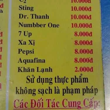 Thực đơn- Ăn vặt Bò Né 3 Ngon - Bò Quanh Lửa Hồng - Tôn Đản