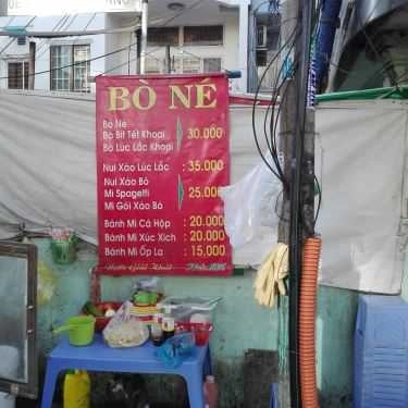 Thực đơn- Ăn vặt Bò Né - Đinh Tiên Hoàng