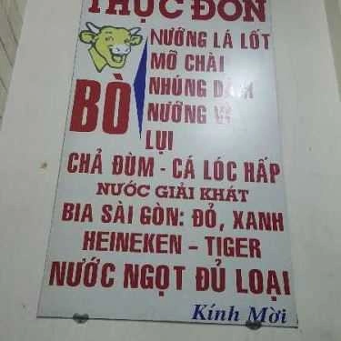 Thực đơn- Ăn vặt Bò Nướng 347 - Bò Lá Lốt & Bò Nướng