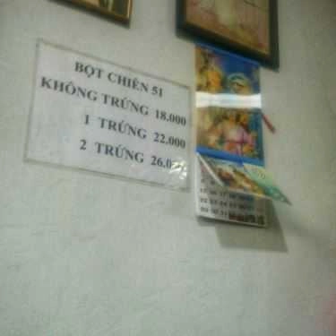 Thực đơn- Ăn vặt Bột Chiên 51
