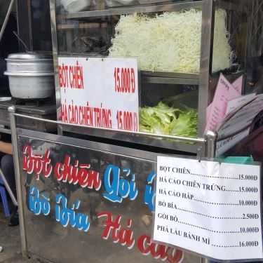 Thực đơn- Ăn vặt Bột Chiên - Nguyễn Khắc Nhu