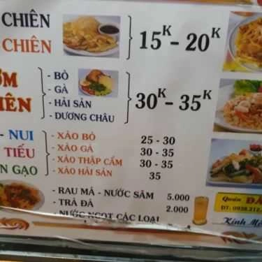 Thực đơn- Ăn vặt Bột Chiên Đào