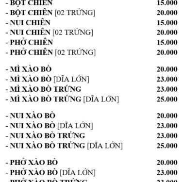 Tổng hợp- Ăn vặt Bột Chiên Giòn Giòn
