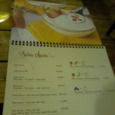 Thực đơn- Boutique Cafe - Hai Bà Trưng