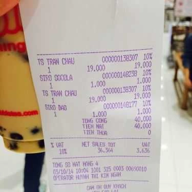 Thực đơn- Tiệm Bánh Trà Sữa Trân Châu Bubbly - AEON Mall