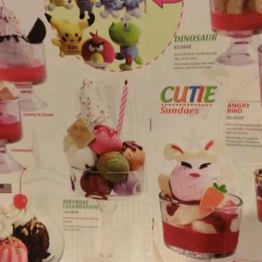 Thực đơn- Cafe BUD'S Ice Cream - AEON Mall Tân Phú