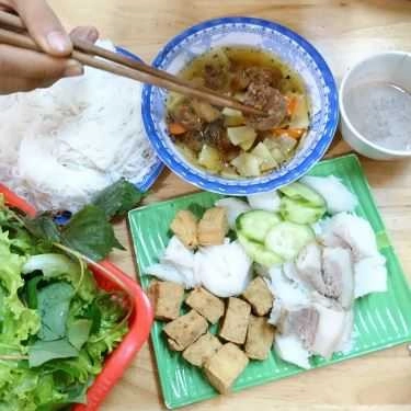 Món ăn- Quán Cơm Thu Hằng - Bún Chả 25k