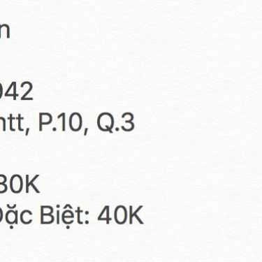 Thực đơn- Ăn vặt Bún Mắm Bình Dân